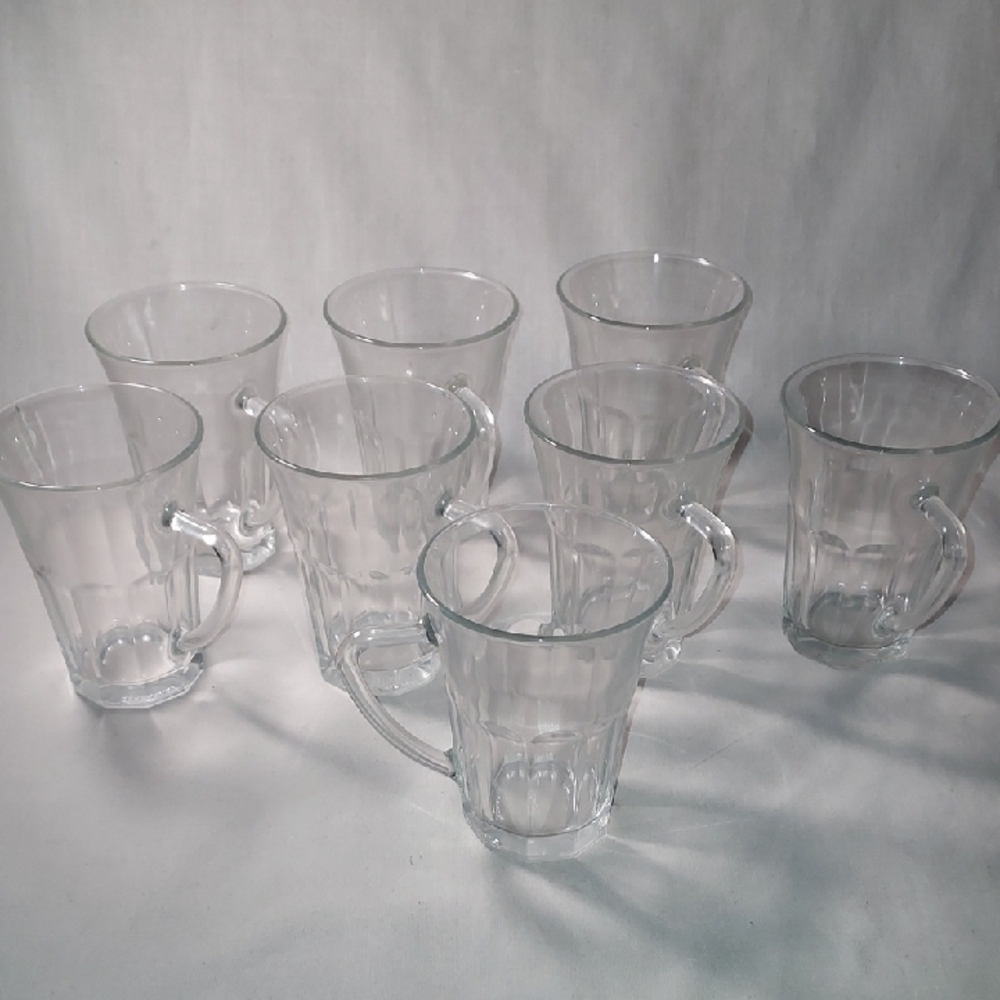 Bormioli Rocco Glass Mug With Handle Small Size Coffee Tea Mini Mug With Handles